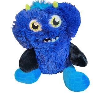 Build A Bear Mister Blue and Black Plush